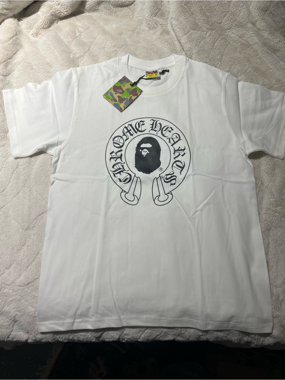 Chrome Hearts X Bape - White